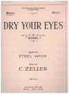 Dry Your Eyes (in D) (1941) sheet music