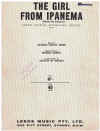 The Girl From Ipanema (Garota de Ipanema) sheet music