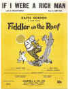 If I Were A Rich Man from 'Fiddler On The Roof' (1964) used sheet music