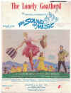 The Lonely Goatherd from 'The Sound of Music' (1959) used sheet music
