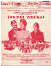 Somewhere, My Love Lara's Theme from 'Doctor Zhivago' (1966) used sheet music