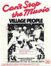 Can't Stop The Music (1980 Village People) sheet music