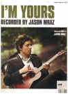 I'm Yours (2008 Jason Mraz) sheet music