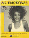 So Emotional (1987 Whitney Houston) sheet music