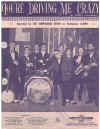 You're Driving Me Crazy (1961 The Temperance Seven) used sheet music
