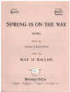Spring Is On The Way (in E flat) (1937) sheet music