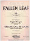 Fallen Leaf (An Indian Love Song) Op.101 (in E flat) (1922) sheet music
