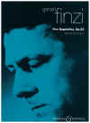 Gerald Finzi Five Bagatelles Op.23 for Clarinet & Piano