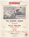 Serenade from film 'The Student Prince' (1954) used sheet music