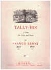 Tally-Ho! for High Voice and Piano sheet music