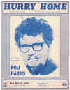 Hurry Home (Pokare-Kare-Ana) (1968 Rolf Harris) sheet music