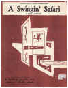 A Swingin' Safari piano solo used sheet music