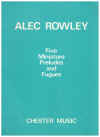 Five Miniature Preludes and Fugues For Piano by Alec Rowley piano sheet music