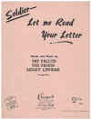 Soldier, Let Me Read Your Letter (1942) sheet music