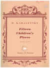 Dmitri Kabalevsky Fifteen Children's Pieces Op.27 sheet music