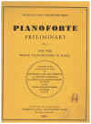 AMEB Pianoforte Examinations No. 7 1969 Preliminary Grade