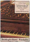 Chopin Variations on a German Folk-Song ('Der Schweizerbub') op.posth. sheet music