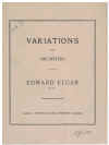 Elgar Variations On An Original Theme For Orchestra (Enigma) Op.36 in full score Miniature Study Score