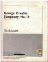 George Dreyfus Symphony No. 2 Dreyfus Study Score