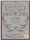 Wagner Tannhauser Overture by Richard Wagner Miniature Study Score