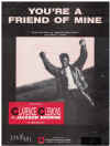 You're A Friend Of Mine (1986 duet Clarence Clemons/Jackson Browne) sheet music