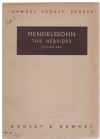 Mendelssohn The Hebrides Overture 'Fingal's Cave' Op.26 for Orchestra Miniature Study Score