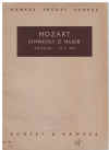 Mozart Symphony No.38 in D Major 'Prague' K.V.504 Miniature Study Score