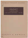 Mozart Serenade 'Eine Kleine Nachtmusik' K.V.525 for String Quartet Miniature Study Score