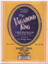 The Vagabond King Vocal Score (1926)