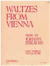 Waltzes From Vienna Piano Vocal Score