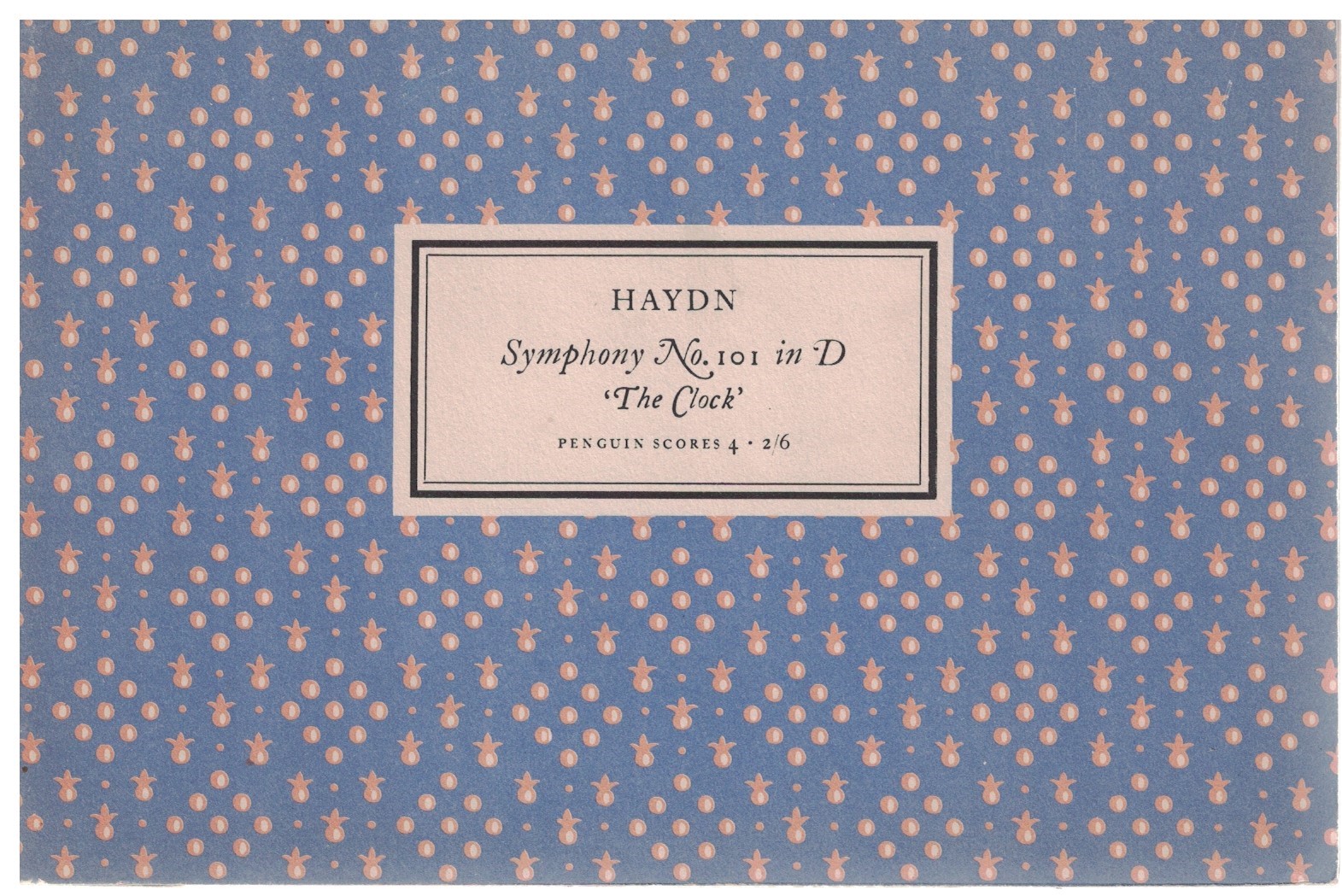 Haydn Symphony No. 101 in D 'The Clock' for Orchestra Miniature Study Score