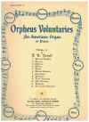 Orpheus Voluntaries For American Organ or Piano Vol.4