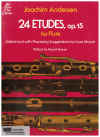 Twenty-Four Studies Op.15 for Flute by J Andersen