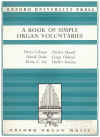 A Book Of Simple Organ Voluntaries