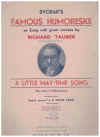 Antonin Dvorak: A Little May-Time Song sheet music
