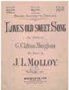 Love's Old Sweet Song (in E flat) (c.1920) sheet music
