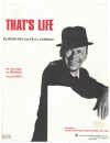 That's Life (1966 Frank Sinatra) used sheet music
