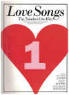 Love Songs The Number One Hits PVG songbook