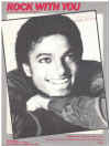 Rock With You (1979 Michael Jackson) used sheet music