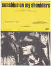 unshine On My Shoulders (1971 John Denver)  used sheet music