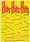 Hits Hits Hits 17 Hits piano songbook