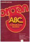 Yamaha Electone Organ ABC Songbook Series Hot Pops organ songbook