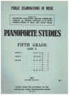 AMEB Pianoforte Studies 1961 Fifth Grade List A (Revised Edition)