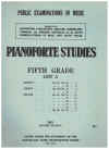 AMEB Pianoforte Studies 1961 Fifth Grade List A (Revised Edition)