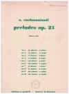 Rachmaninoff Prelude in G minor Op. 23 No. 5 sheet music