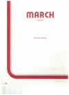 March Piano Solo by William Lovelock sheet music