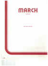 March Piano Solo by William Lovelock sheet music