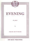 Evening for Piano by Frank Hutchens sheet music