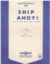 Ship Ahoy! (All The Nice Girls Love A Sailor) sheet music