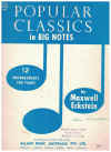 Popular Classics In Big Notes